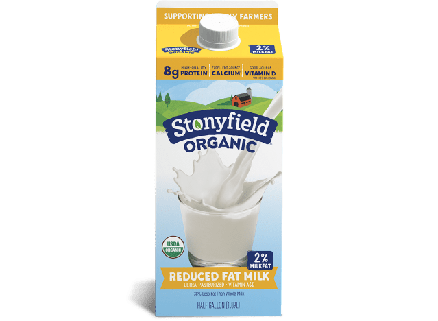 Stonyfield 2% Organic Milk