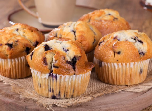 blueberry muffins